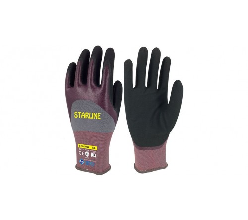 Starline STL-1007 SFT Nitril Kaplı Eldiven