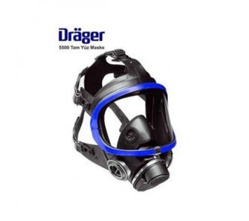 Drager 5500 Tam Yüz Gaz Maskesi