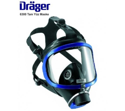 Drager 6300 Tam Yüz Gaz Maskesi